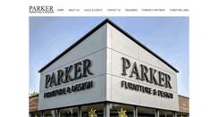 Desktop Screenshot of parker-furniture.com